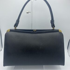 Vintage Faux Leather Handbag 50s, 60s